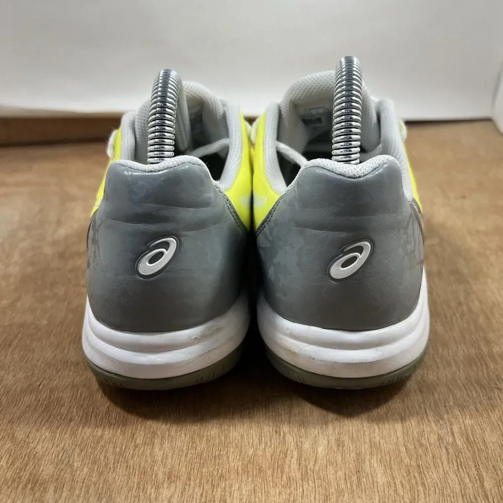 Asics Gel-Court Speed Yellow Gray Women Size 7.5 E850N Sneakers - Picture 4 of 8